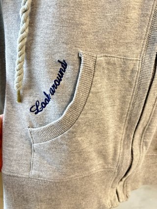 Sudadera Bershka gris mujer