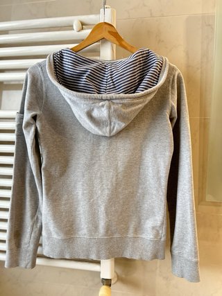 Sudadera Bershka gris mujer