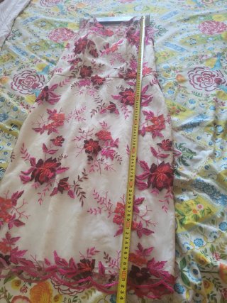 Vestido Betzzia bordado tul fiesta boda