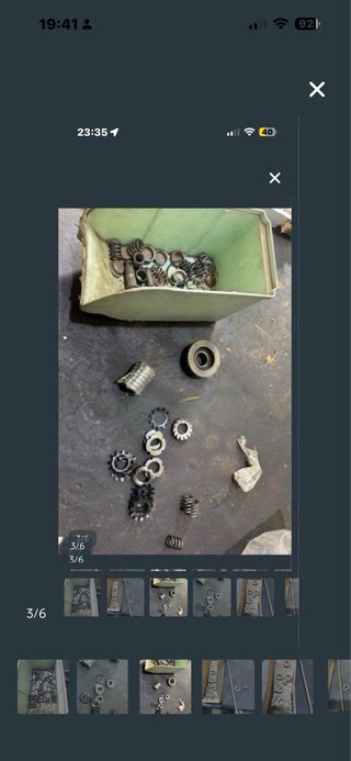 Lote repuestos motocultor Lander Volpino
