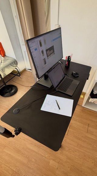 Escritorio Elevable SONGMICS 140x60 cm