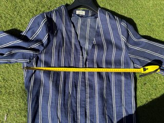 Giacca Oltre righe blu taglia 52