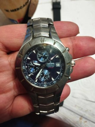 Reloj Festina Chronograph 10ATM Titanium
