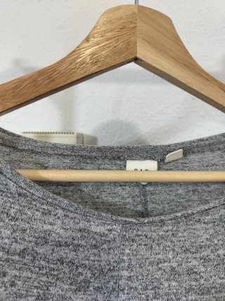 Jersey fino gris Gap Talla L