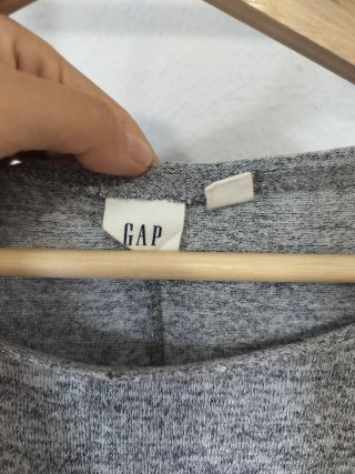 Jersey fino gris Gap Talla L