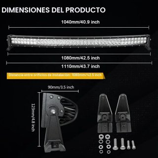 Barra LED Antiniebla