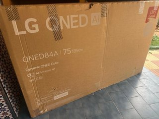 TV LG 75”.   75QNED84A6C  QNED 4K Smart TV EVO