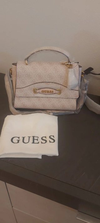 Borsa Guess Beige e Oro