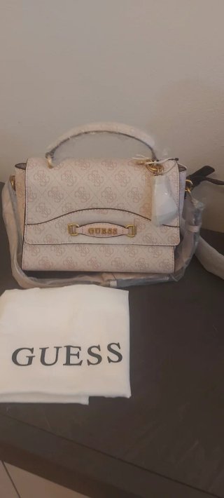 Borsa Guess Beige e Oro