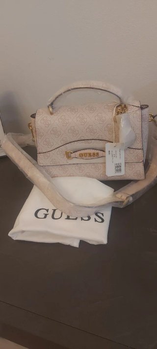 Borsa Guess Beige e Oro