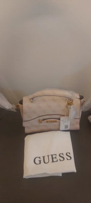 Borsa Guess Beige e Oro
