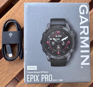 Garmin Epix Pro (Gen 2) 47mm Titanio/Zafiro