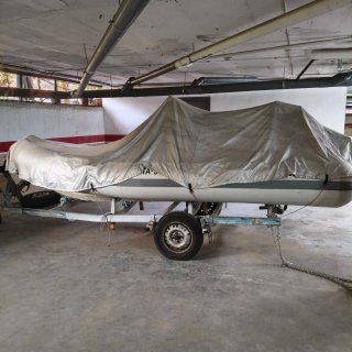Semirrígida Valiant V-450 40cv efi 4T con remolque