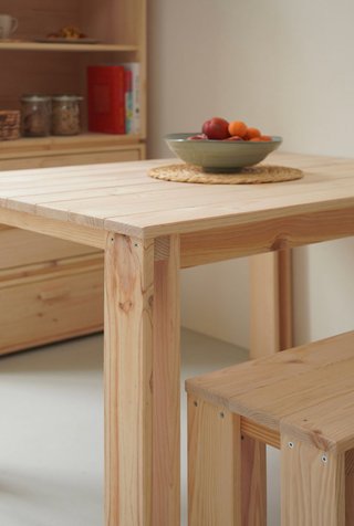 Mesa de comedor LUFE madera
