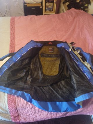 Traje  BMW Rallie Moto Gris y Azul
