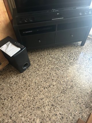 Barra de sonido LG con subwoofer
