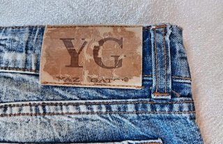 Jeans Yaz Gato Y2K borchie e Turchesi tg 28 (M)