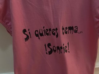 Camiseta Molly manga corta mujer talla M