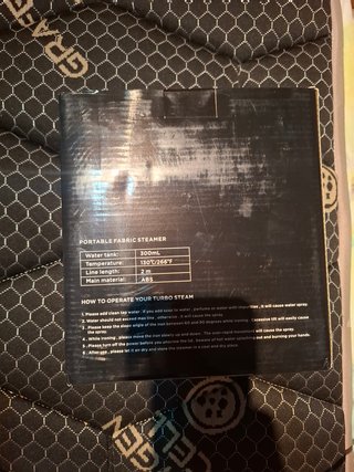 Plancha de vapor vertical portátil