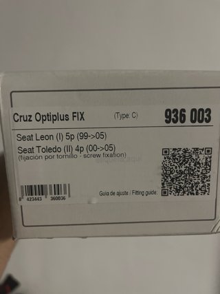 Barras de techo para coche Seat.