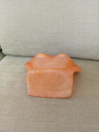 Busto expositor collares naranja