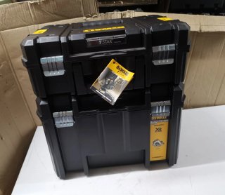 2 maletines /cajas /maletas Dewalt tstak