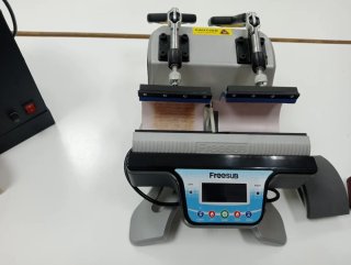 Prensa Térmica Doble Tazas Freesub