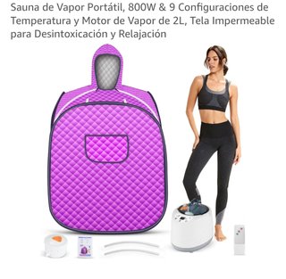 Sauna Portátil Vapor 800W 2L