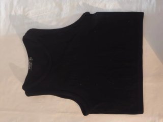 Top negro Stradivarius