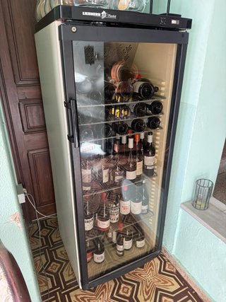 Vinoteca Liebherr para vinos tintos