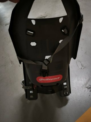 Silla bici infantil y portaequipajes