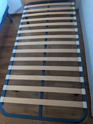Cama completa: somier, colchón y cabecero