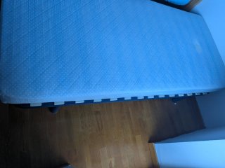 Cama completa: somier, colchón y cabecero