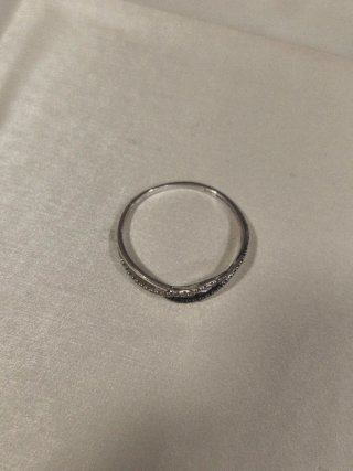 Anillo oro y diamantes.