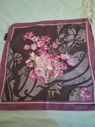 Foulard Borbonese floreale