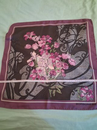 Foulard Borbonese floreale