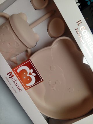 Set Pappa Silicone Bimbo Orsetto
