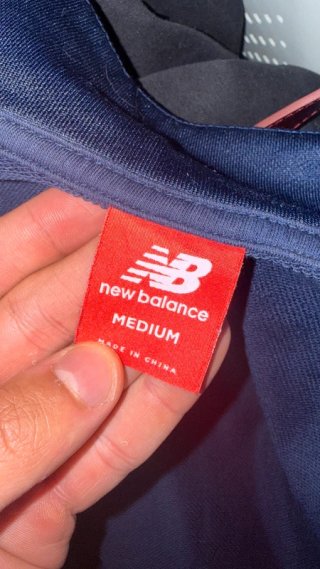 Chaqueta New Balance Vintage Azul y Roja
