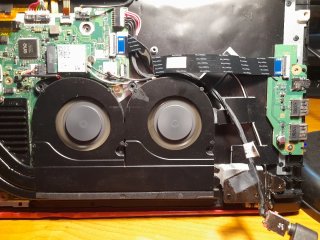 Disipador Helios 300 Acer