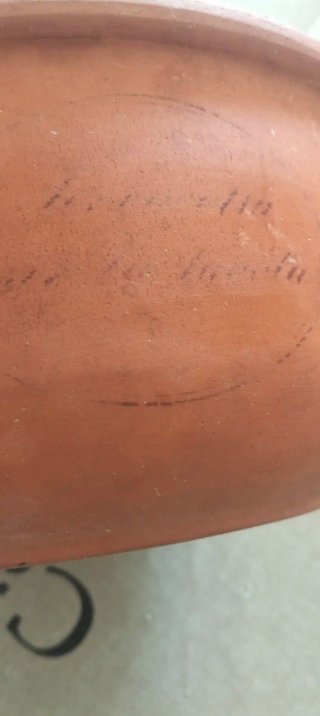Teglia e pentola in terracotta