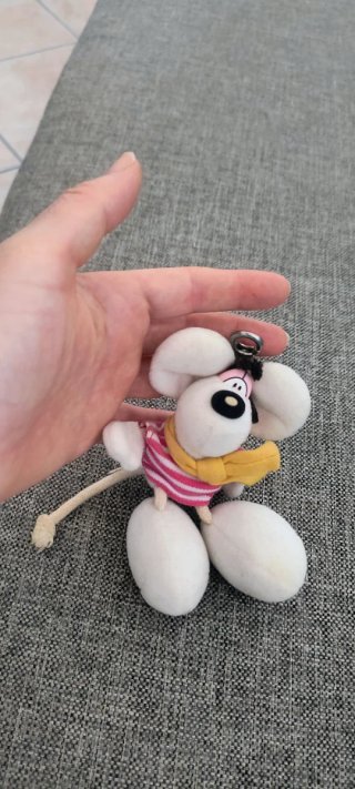 Portachiavi Diddl peluche