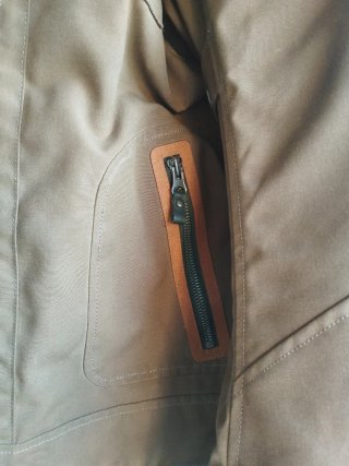 Chaqueta LS2 Bullet Mujer Marrón verde