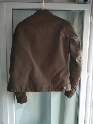 Chaqueta LS2 Bullet Mujer Marrón verde