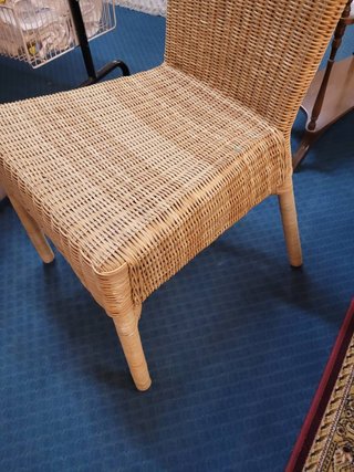 SILLA DE RATÁN TEJIDO