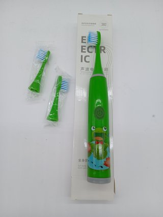 Pwsap Kids Electric Toothbrush, Sonic Toothbrush for Kids, 3-12 Years Old and 4 Brush Heads, for Boy