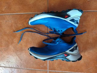 Zapatillas Salomon Alpha Cross Azul