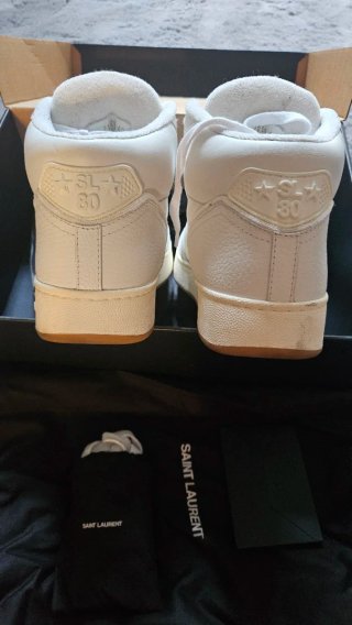 Saint Laurent Sneakers Bianche Tg 42