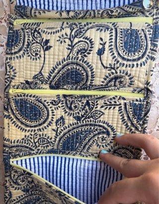 Organizador estampado tela