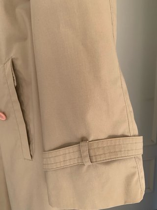 Gabardina Beige Talla XL