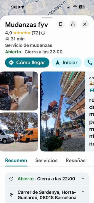 Mudanzas nacionales